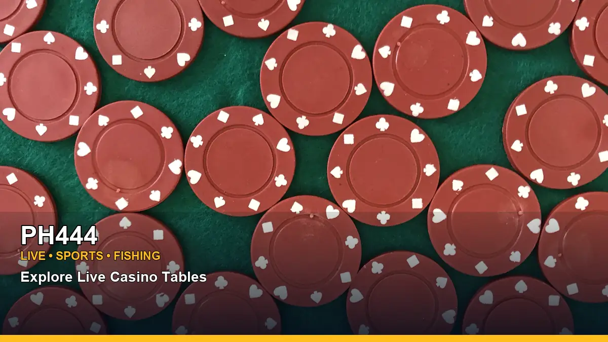 PH444 live casino tables for Philippine players