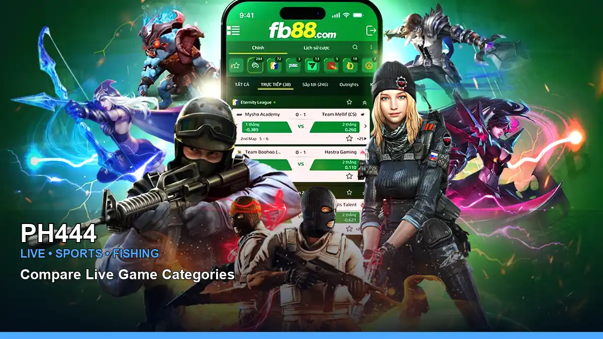 PH444 sports betting and arcade games for Philippine players