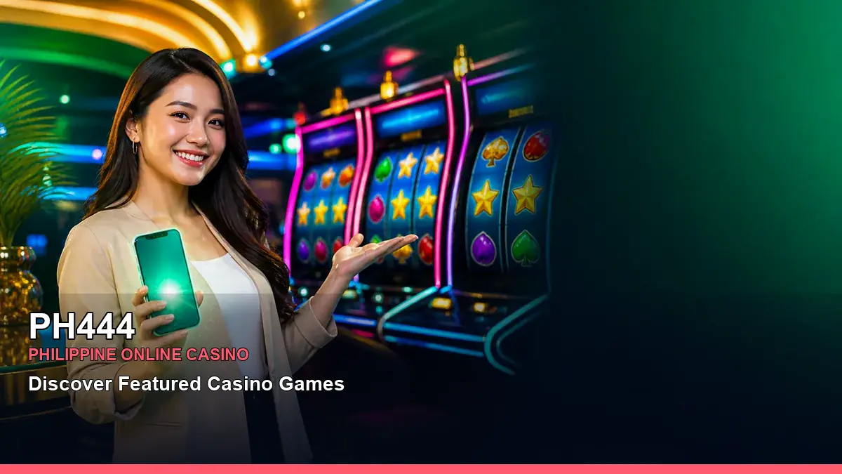 PH444 featured slots and live casino guide for Philippine players with featured game highlights